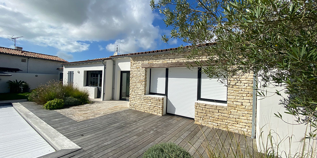 Projet Rivedoux ravalement de façade